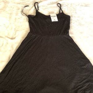 Forever 21 Mini Black Skater Dress